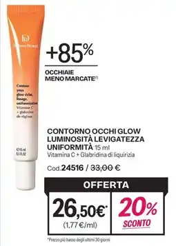 Stanhome Contorno occhi glow luminosità levigatezza uniformità offerta