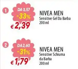 Famila Superstore NIVEA MEN Sensitive Gel Da Barba offerta