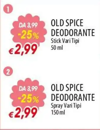 Old Spice deodorante