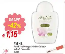 Famila Superstore Avenil Pure & Soft Detergente Intimo Delicato Malva & Camomilla offerta