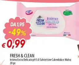 Famila Superstore Fresh & Clean Intimo Extra Delicato pH 5.0 offerta