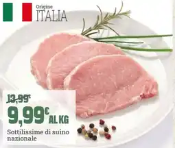 Banco Fresco Sottilissime di suino nazionale offerta