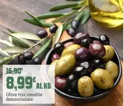 Banco Fresco Olive tris condite denocciolate offerta