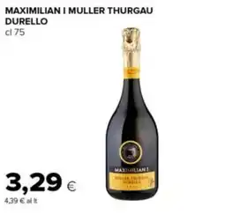 Tigre Amico Maximilian I Muller Thurgau Durello offerta