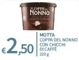 SpeSì Motta Coppa del Nonno con chicchi di caffè offerta