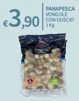 SpeSì Panapesca vongole con guscio offerta