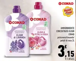 Conad Ammorbidente concentrato Elisir Conad offerta