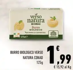 Conad Burro biologico verso natura conad offerta