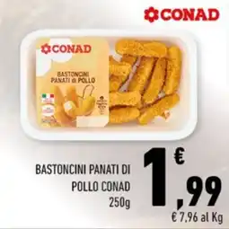 Conad Bastoncini panati di pollo Conad offerta