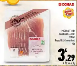 Conad Prosciutto di San Daniele DOP CONAD offerta