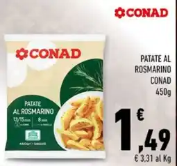 Conad Patate al rosmarino Conad offerta
