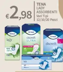 SpeSì Tena lady assorbenti offerta