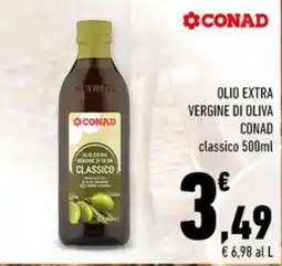 Conad Olio extra vergine di oliva classico Conad offerta