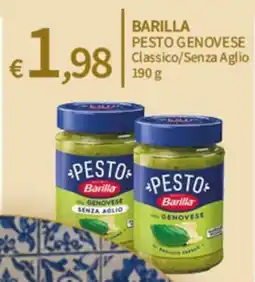 SpeSì Pesto genovese Barilla senza aglio offerta
