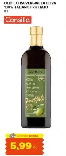 Tigre Amico Olio extra vergine di oliva Fruttato Consilia offerta