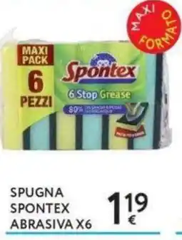 Le Mille Spugna Spontex Abrasiva offerta