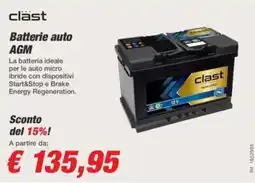 Bep's Batterie auto AGM offerta