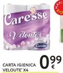 Le Mille Carta igienica Veloute' Caresse offerta