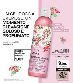 Stanhome Kiôtis Gel Doccia Cremoso Bacche Rosa Luminose offerta
