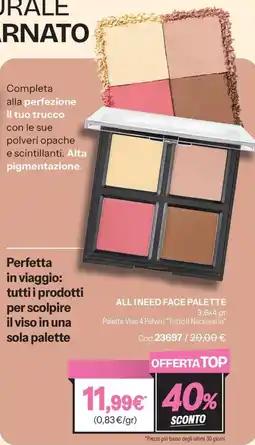 Stanhome All I Need Face Palette offerta