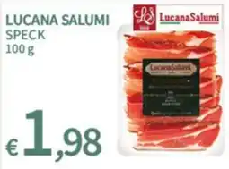SpeSì Lucana Salumi Speck offerta
