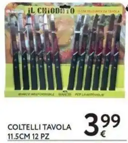 Le Mille Il Chiomento coltelli tavola offerta