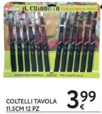 Il Chiomento coltelli tavola