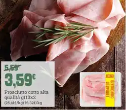 Banco Fresco Prosciutto cotto alta qualità offerta
