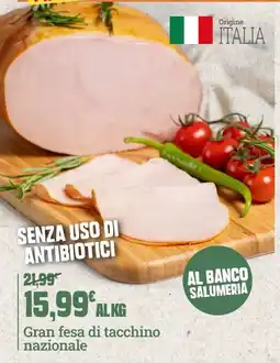 Banco Fresco Gran fesa di tacchino nazionale offerta