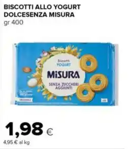 Tigre Amico Biscotti allo yogurt Misura senza zuccheri aggiunti offerta