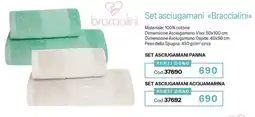 Stanhome Set asciugamani Braccialini offerta