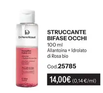 Struccante bifase occhi Dr.Pierre Ricaud