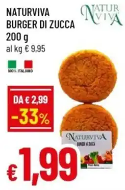 Famila Naturviva burger di zucca offerta