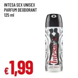 Famila Intesa Sex unisex parfum deodorant offerta