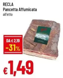 Famila RECLA Pancetta Affumicata offerta