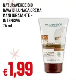 Famila Naturaverde bava di lumaca crema mani idratante - intensiva offerta