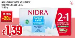 Famila Nidra Sapone Latte Vellutante offerta