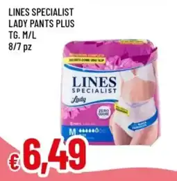 Famila Lines specialist lady pants plus offerta
