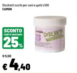 Iper La Grande Dischetti occhi per cani e gatti CAMON offerta