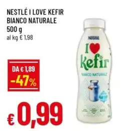 Famila Nestlé I love kefir bianco naturale offerta