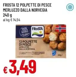 Famila Frosta 12 polpette di pesce offerta
