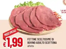 Famila Fettine sceltissime di bovino adulto scottona offerta