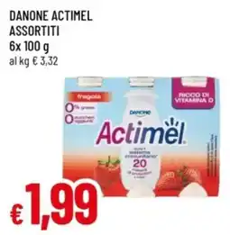 Famila Danone Actimel assortiti offerta