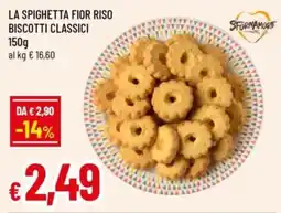 Famila La spighetta fior riso biscotti classici offerta