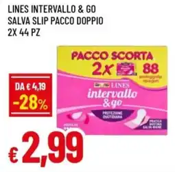 Famila Lines intervallo & go offerta