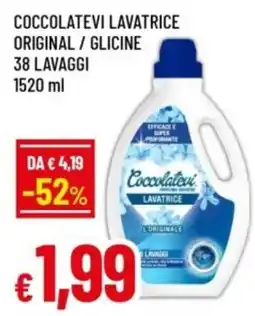 Famila Coccolatevi lavatrice original offerta