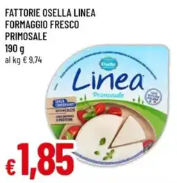 Famila Fattorie osella linea formaggio fresco primosale offerta