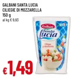 Famila Galbani Santa Lucia Ciliegie di Mozzarella offerta