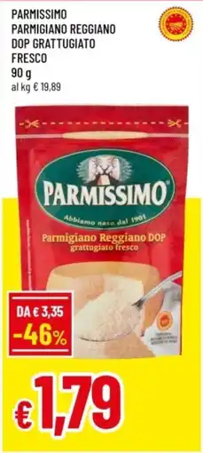 Famila Parmigiano Reggiano DOP grattugiato fresco Parmissimo offerta