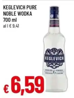 Famila Keglevich pure noble vodka offerta